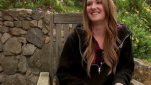 Mistress Kara abuses Ashley Lane with toys in public humiliation scene