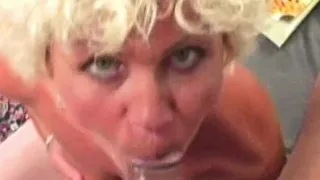 Pussy toy for randy grandma