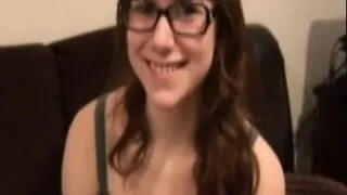 Vintage spex teenager masturbating for older guy