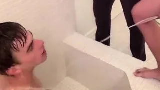 Sugar daddy and sissy gay twink first time Noah Brooks DRENC