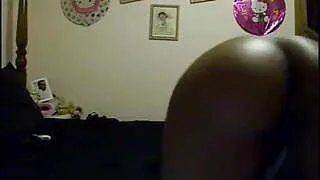 Amateur Brown  Round Chocolate Booty Shake