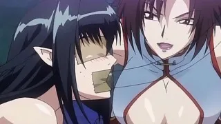 Bondage hentai vibrating her ass and pussy