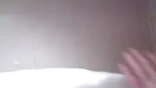 Wife caught again in the shower