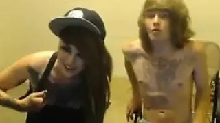 Emo Cam Girl Sucks Cock