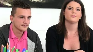 Married couple fuck in front of agent