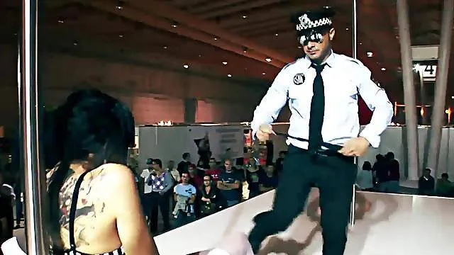 Dirty strip dance turns wild for Ana Rock