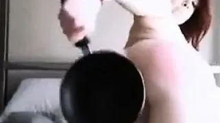 Cute Emo Girl With A Toy