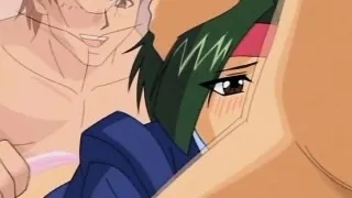 Hentai police officer slit pounded in gangbang