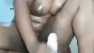 Busty Dark Webcam Slut