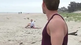 Ginger hunk sucks dick and fucks