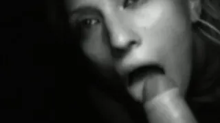 Blonde flashing and fucking in public