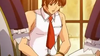 Hentai MILF riding fat cock up her ass hole