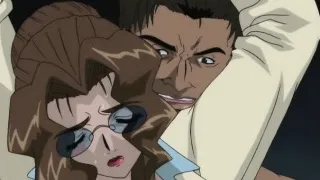 Chained hentai babe gets fucked rough