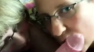 2 Geeky Schoolgirls Share The Facial