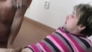 Euro amateur cocksucking before facial