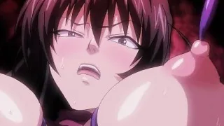 Hentai girl caught and fucked rough by tentacles