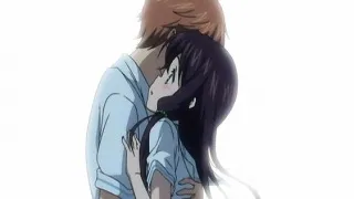 Cute hentai schoolgirl gets her wet pussy pumped outdoors