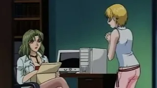 Hentai babe in leash ready to serve