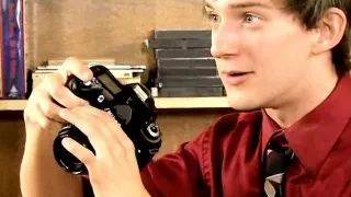 Geeky twink bond with photography teacher and submit into