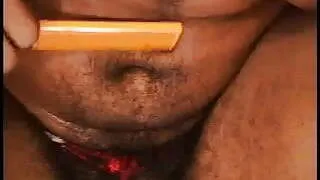 very hairy JADE - bikini