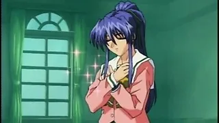 Japanese anime coeds group gangbang