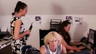 Mistresses fuck sissy ass