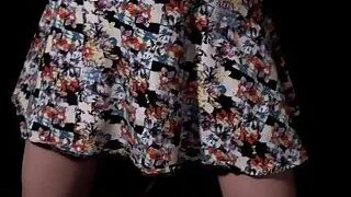 Fair skinned gagged babe whipped