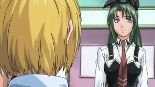 Hentai bunnygirl rides shemales hard cock