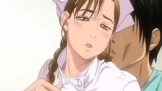 Busty japanese anime threesome fucked in the dark night