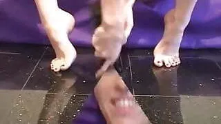 Skinny girl uses fingers and toys to maturbate