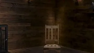 18yo babe dildo slammed from behind