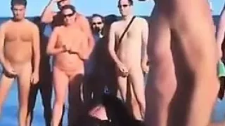 Swingers Fucking In Public At The Beach
