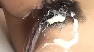 Kinky anese pussy toying