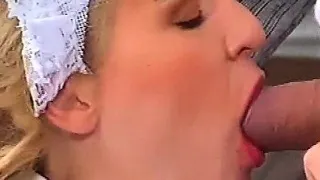 German retro girls having lesbian sex outdoor