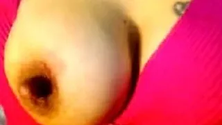 It is really hot to watch woman lactating milk from her