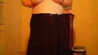 my ssbbw gf bondage tits 2