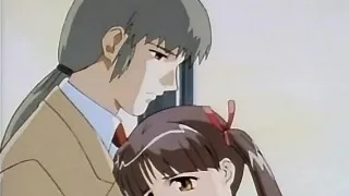 Innocent anime girl seducing her horny teacher
