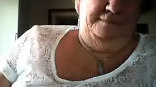 Old Woman Flashing Her Nice Breasts