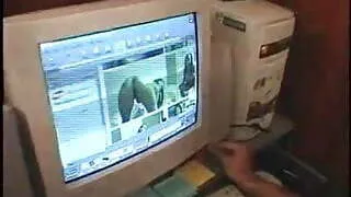 2 Ladies and her ebony guy