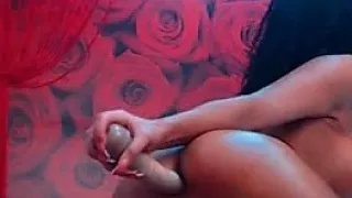 Perfect brunette teen toys anal on webcam