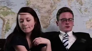 Public handjob by Mormon amateur couple