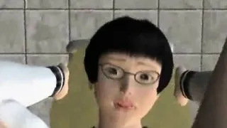 Animated mistress plays hardcore