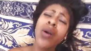 Hairy Dominica chick gets boned by BBC