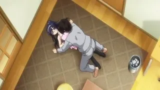 Hentai cutie with glasses gets fucked