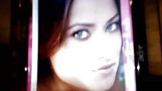 Cum over OLIVIA WILDES Very Beautiful and Sexy Face DDDDDD