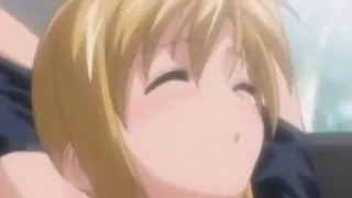 Anime shemale gets cock licked until cums
