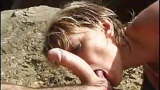 My Fav Mature - Estelle Clark at the beach