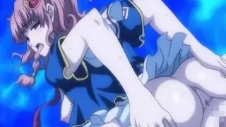 Cute japanese anime girl gangbang and facial cum