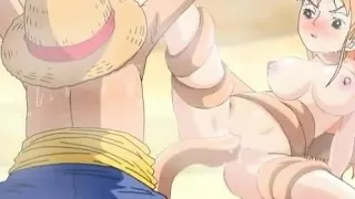 One Piece Hentai - Luffy heats up Nami