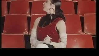 Victoria Abril with hairy armpits